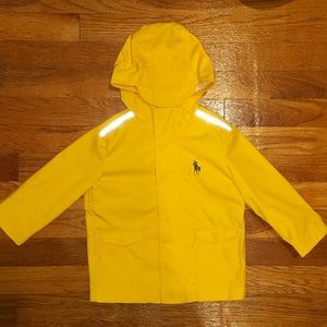 POLO Ralph Lauren 24m baby yellow raincoat